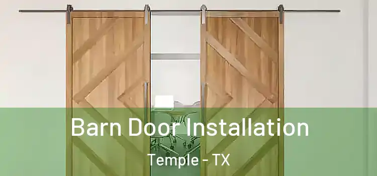 Barn Door Installation Temple - TX