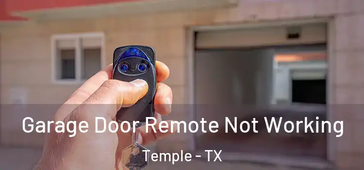  Garage Door Remote Not Working Temple - TX