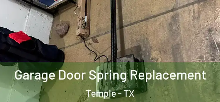  Garage Door Spring Replacement Temple - TX
