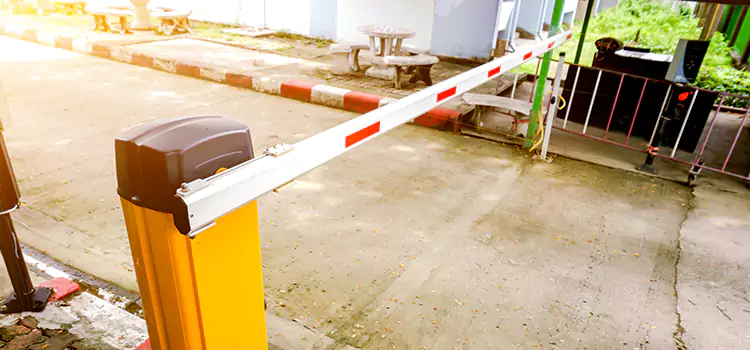 Automatic Parking Gate Installation Temple