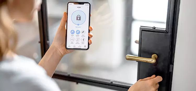 Fingerprint Door Lock Installation Temple
